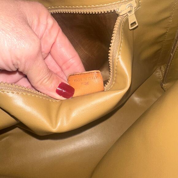 Authentic CELINE Macadam Brown Canvas Leather Clutch Bag Purse Made in Italy - Picture 16 of 16